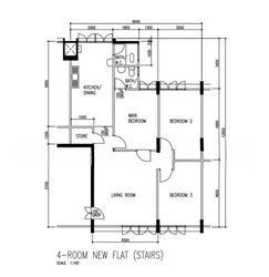 Blk 228 Boundary Ville (Serangoon), HDB 4 Rooms #541934801